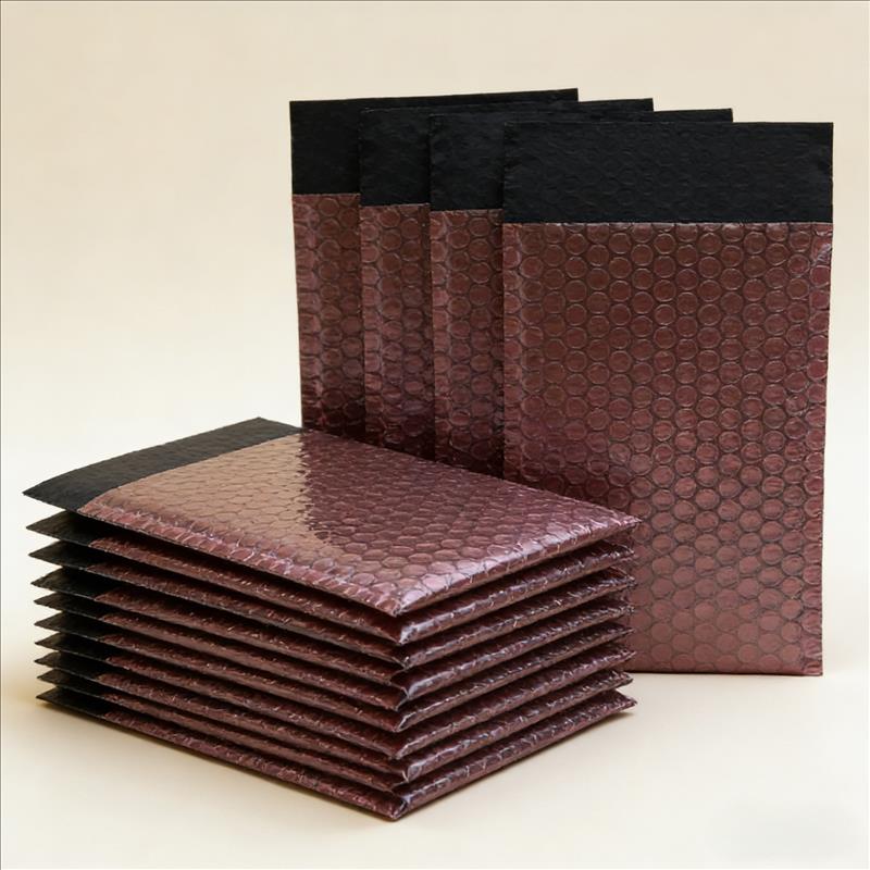 电子元器件运输易损坏？双面黑色导电膜气泡袋打造专业抗静电防护方案